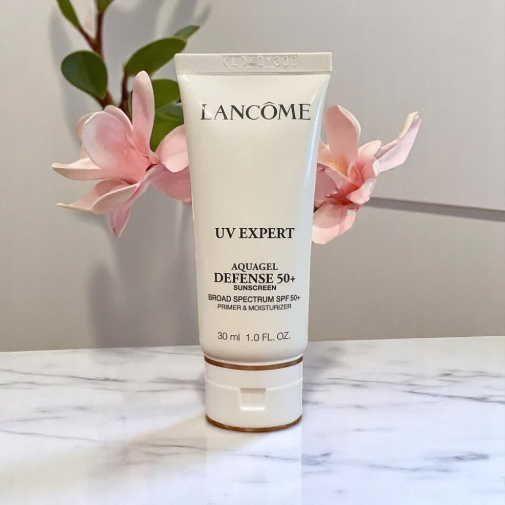 NWOT Lancome UV Expert Defense SPF 50+ Primer & Moisturizer 30ml / 1oz Sunscreen